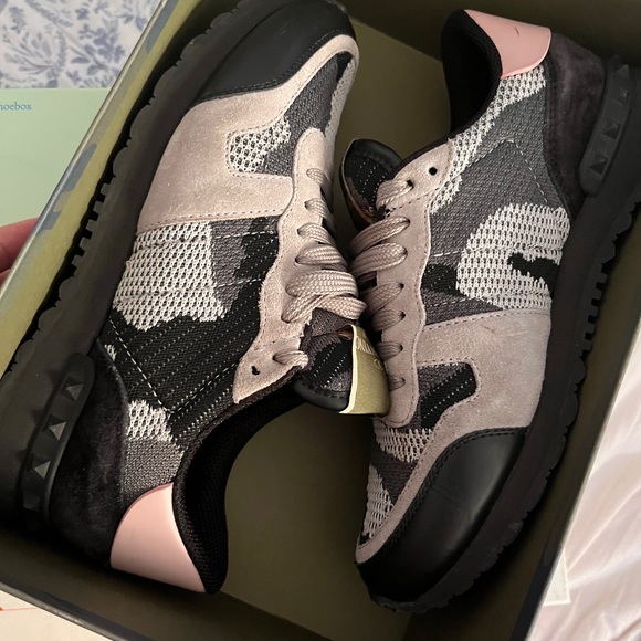 Valentino Garavani Urban Camo Sneakers. WILL SHIP OUT ASAP! - Picture 2 of 5